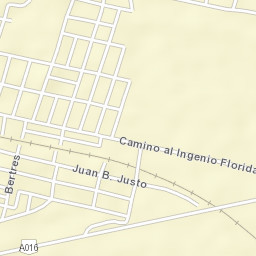 Alderetes Street Map