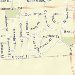 Stilfontein Street Map