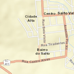 Salto Veloso Street Map