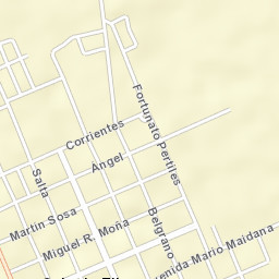 Colonia Elisa Street Map