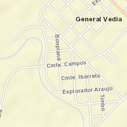 General Vedia Street Map