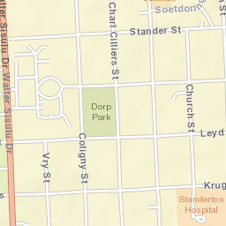 Standerton Street Map