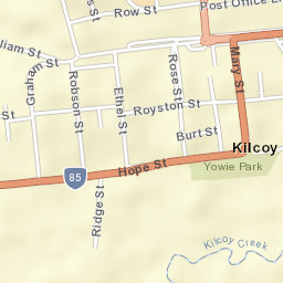 Kilcoy Street Map