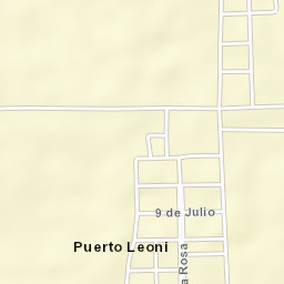 Puerto Leoni Street Map