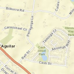 D’Aguilar Street Map