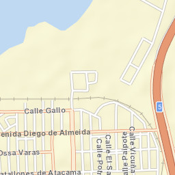 Caldera Street Map