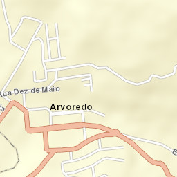 Arvoredo Street Map