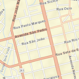Chapecó Street Map