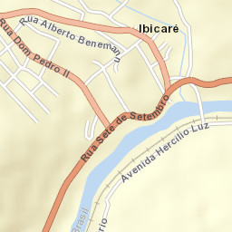 Ibicaré Street Map