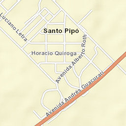 Santo Pipó Street Map