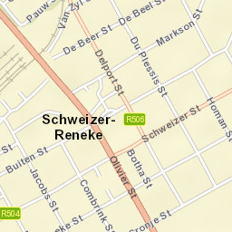 Schweizer-Reneke Street Map