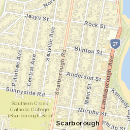 Scarborough Street Map