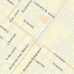 Charata Street Map
