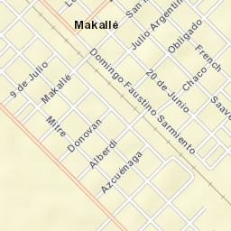 Makallé Street Map