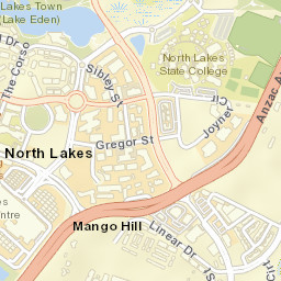 Mango Hill Street Map