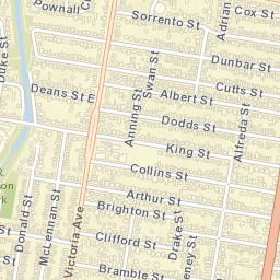 Margate Street Map
