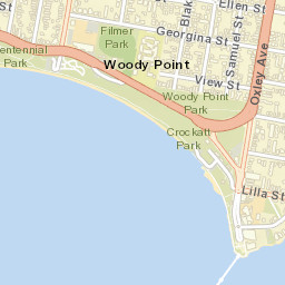 Woody Point Street Map