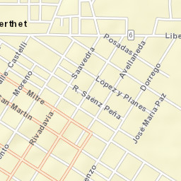 Villa Berthet Street Map