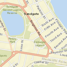Sandgate Street Map