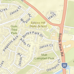 Eatons Hill Street Map