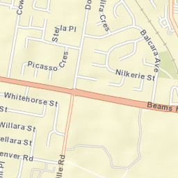 Carseldine Street Map
