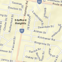 Stafford Heights Street Map