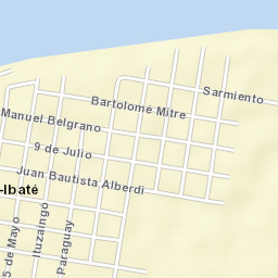 Itá Ibaté Street Map