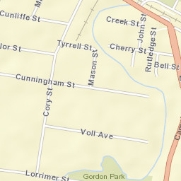 Oakey Street Map
