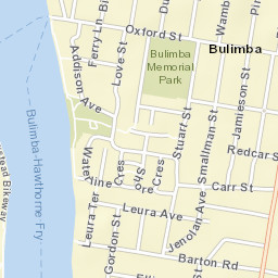 Bulimba Street Map