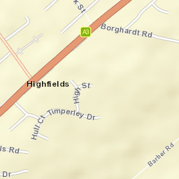 Highfields Street Map