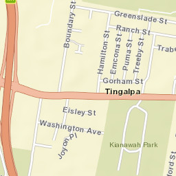 Tingalpa Street Map