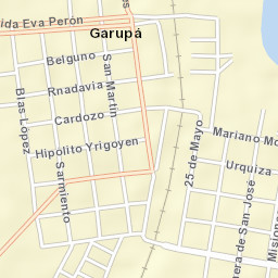 Garupá Street Map