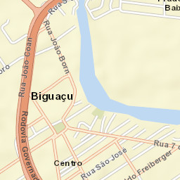 Biguaçu Street Map
