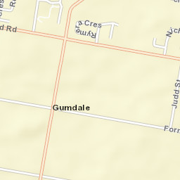 Gumdale Street Map