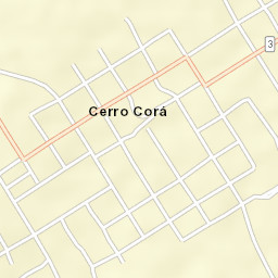 Cerro Corá Street Map