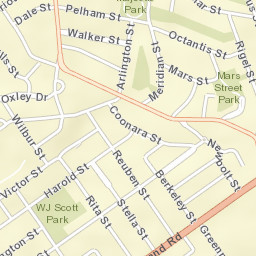 Holland Park Street Map