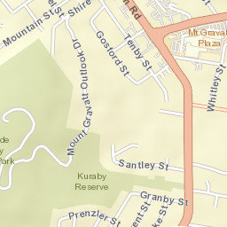 Mount Gravatt East Street Map