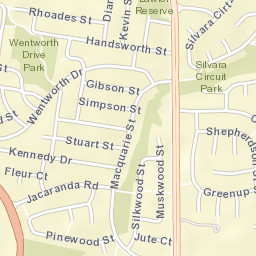 Capalaba Street Map