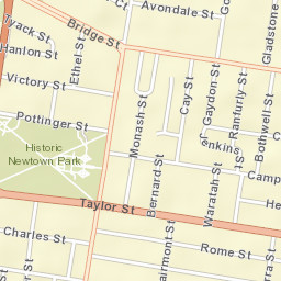 Newtown Street Map