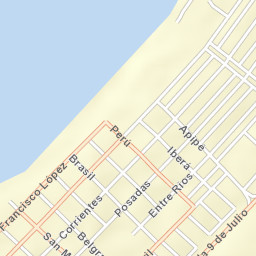 Ituzaingó Street Map