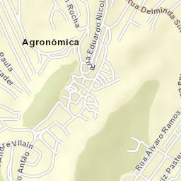 Morro da Cruz Street Map