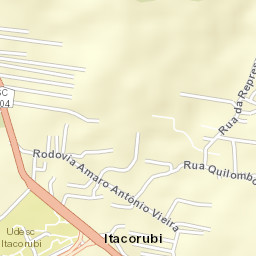 Itacorubi Street Map