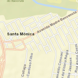 Santa Monica Street Map