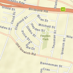 Riverview Street Map