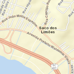 Saco dos Limoes Street Map