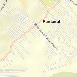 Pantanal Street Map