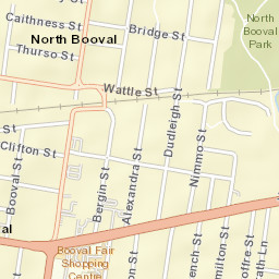 Booval Street Map