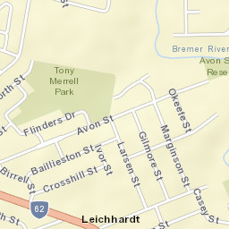 Leichhardt Street Map