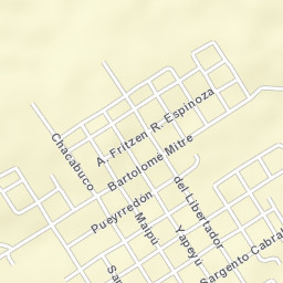 Cerro Azul Street Map