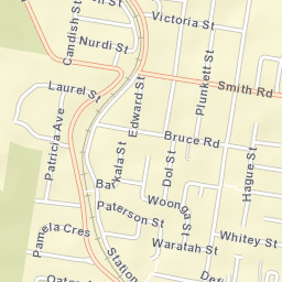 Woodridge Street Map